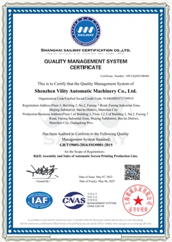 ISO9001 CERTIFICATE