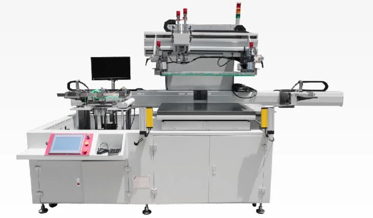 Machine de sérigraphie à alignement CCD rouleau à rouleau